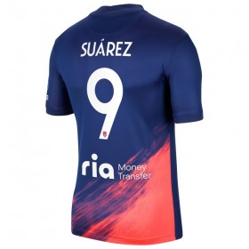 Koszulka Atlético Madryt Luis Suarez 9 Wyjazdowe Stroje Piłkarskie 2021/22 Krótki Rękaw